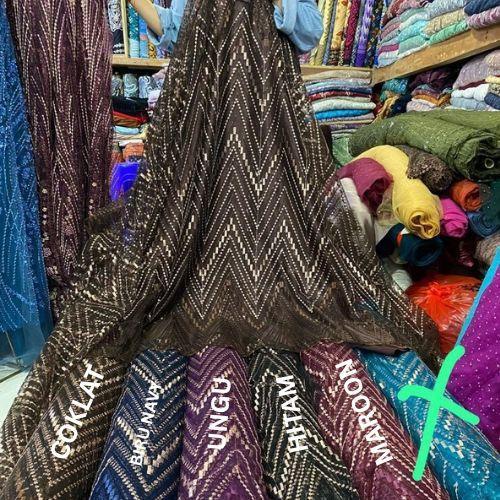 Kain Renda Tile – Lembut, Feminin, dan serbaguna   berbahan dasar tile (jaring halus) yang ringan da