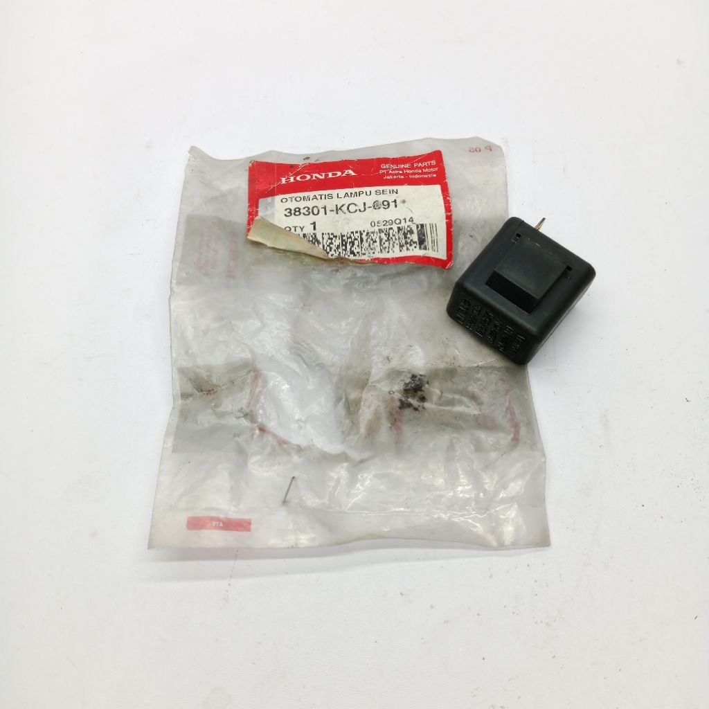 Flasher Relay Comp Winker Otomatis Lampu Sein Honda Tiger 38301-KCJ-691 Ori Original Asli AHM