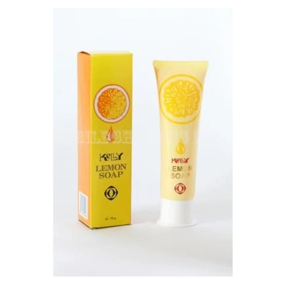 Kelly Lemon Soap 25 gr Sabun Wajah Pencerah Jerawat