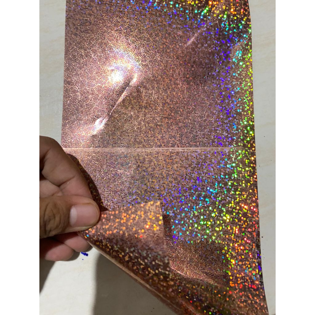 

PLASTIK MIKA HOLOGRAM Untuk Tatakan kue/Kerajinan