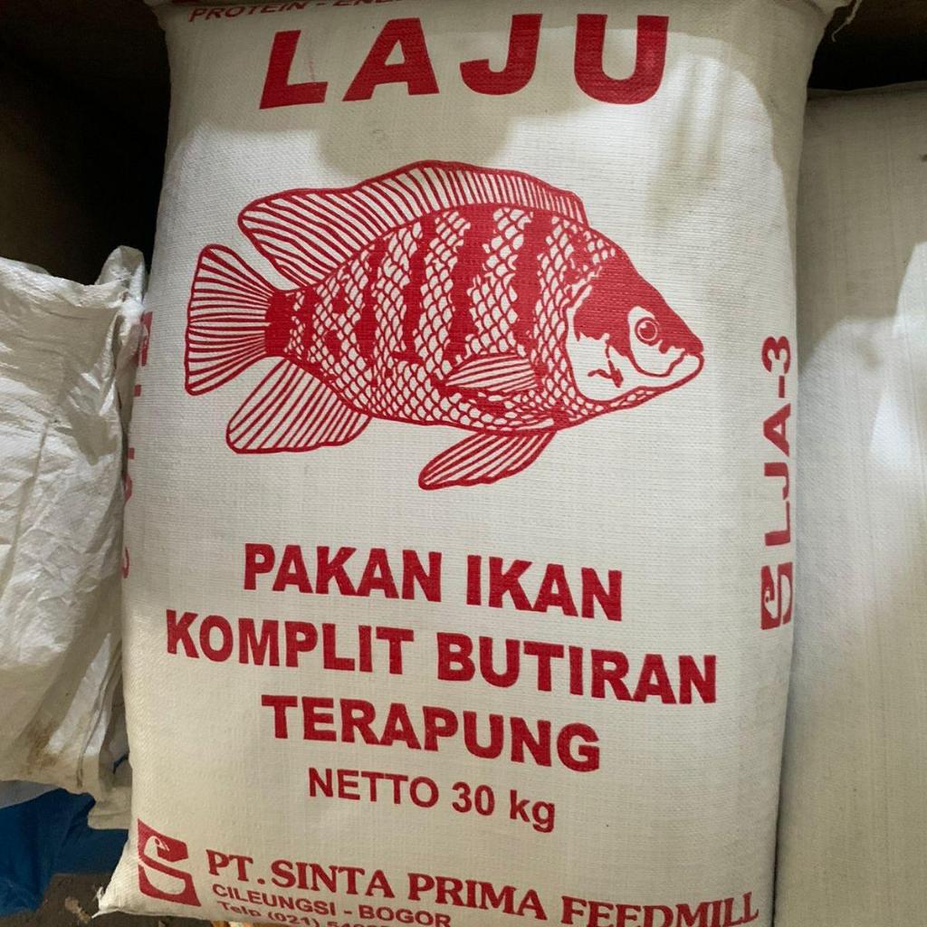 Repack Pakan Ikan Tawar Lele Ikan Mas Ikan Nila Laju Apung LJA-3 Protein 28%