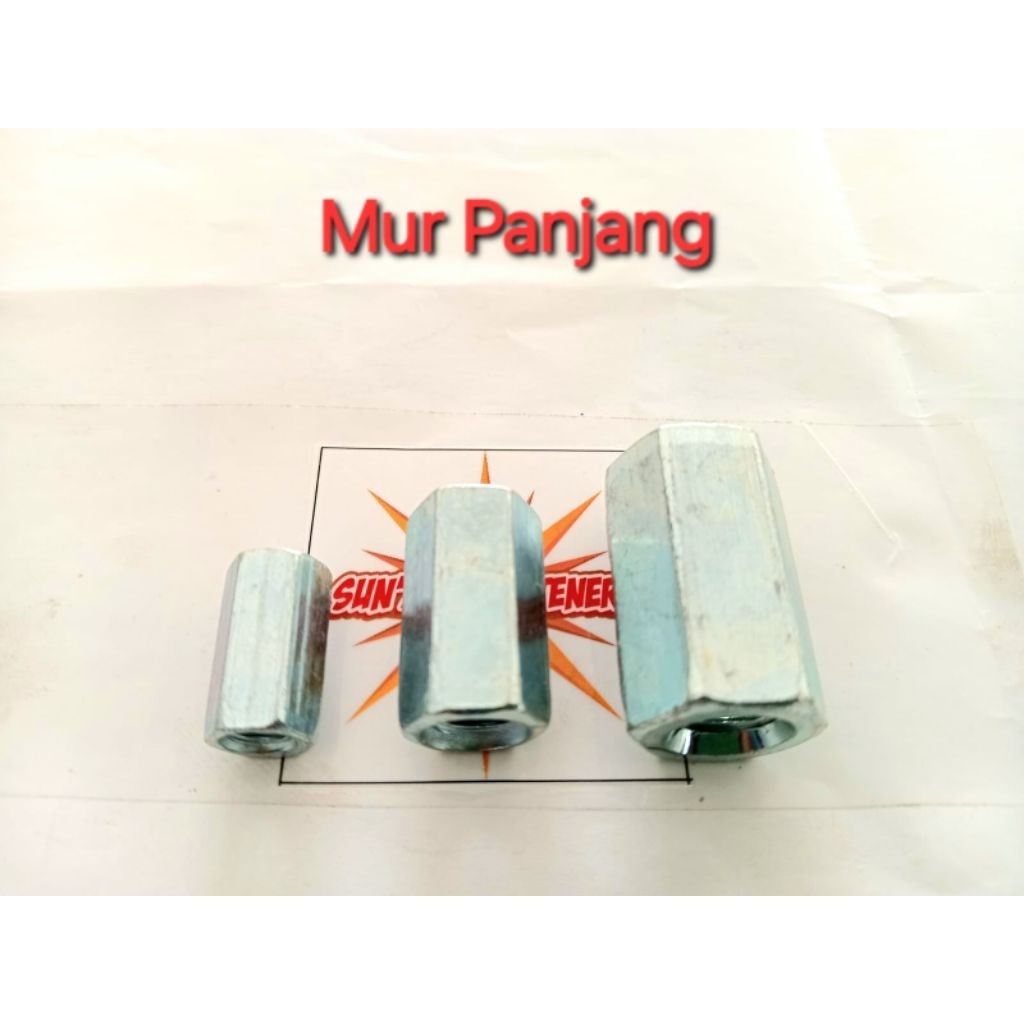 Mur Panjang M6 - M8 - M10 / Long Nut