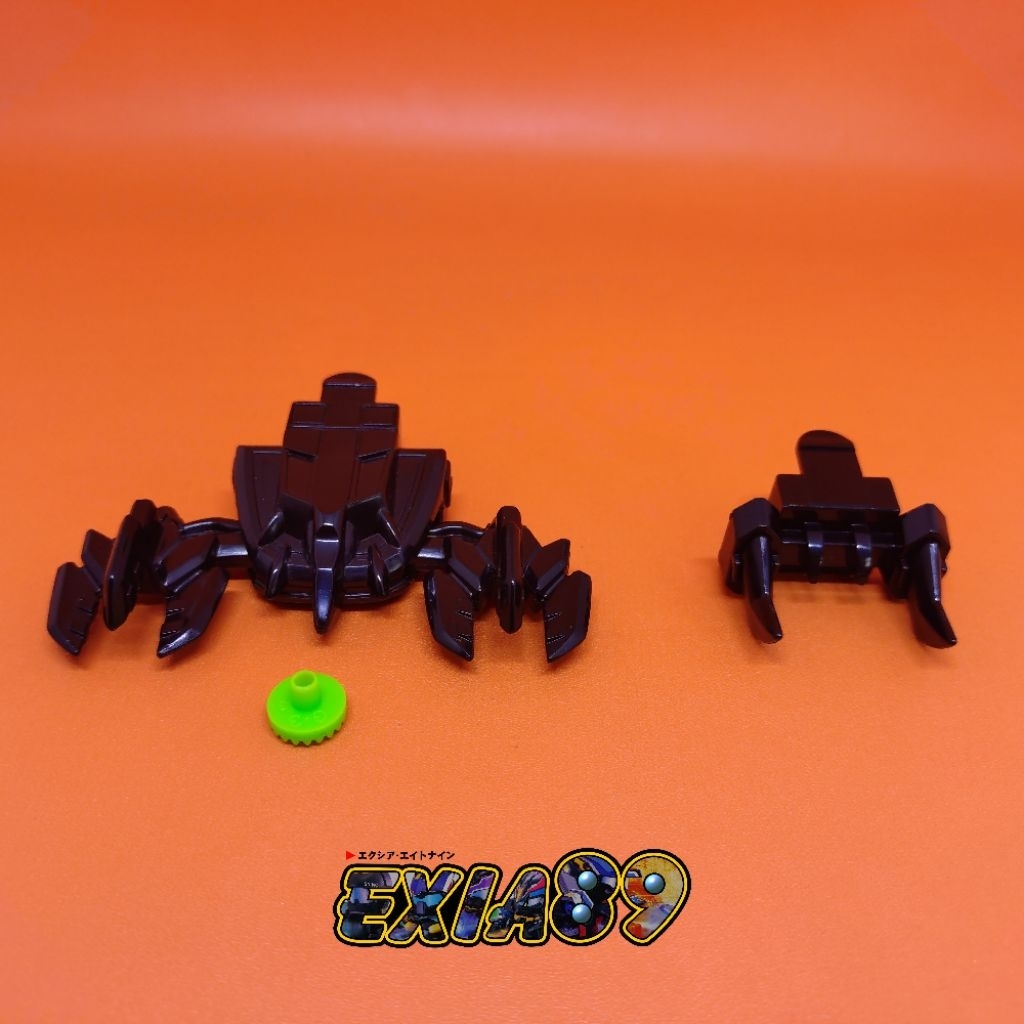 Crush Gear Part (54) - Grifeed Black Ver. FW & Dino Phalanx Black Ver. Bumper Bandai