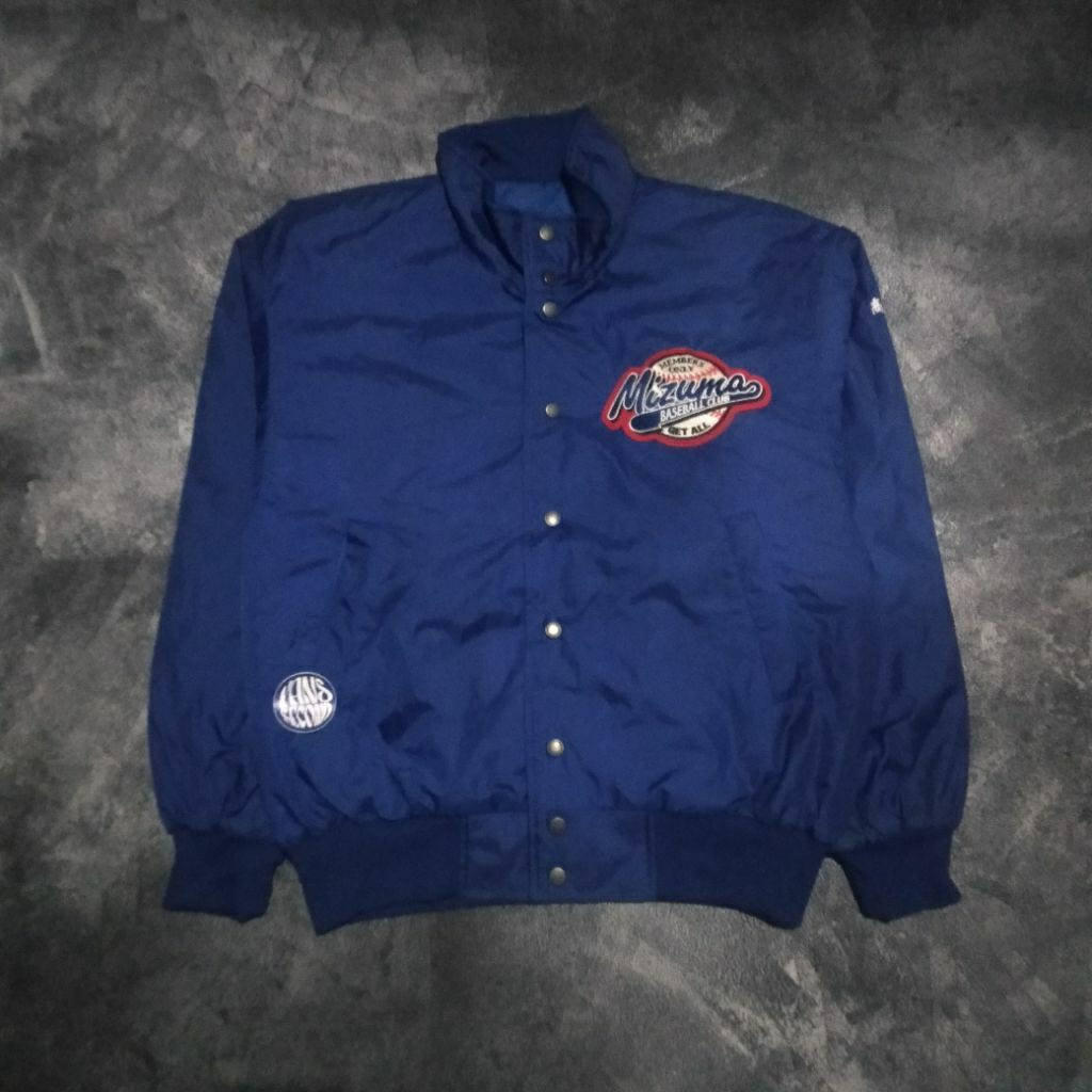 Mizuno Descente Vintage Jacket Varsity Basseball