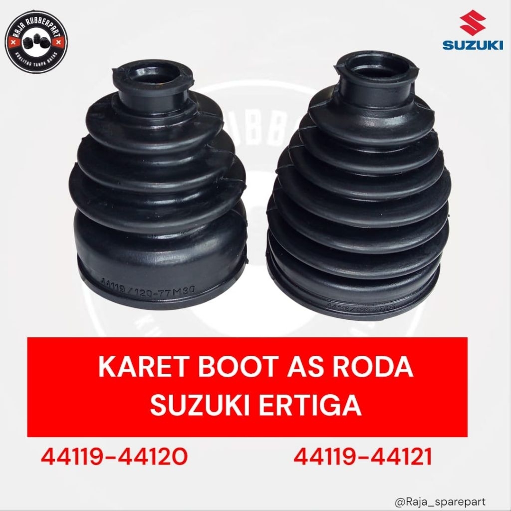 KARET BOOT AS RODA CV JOINT BEARING SUZUKI ERTIGA