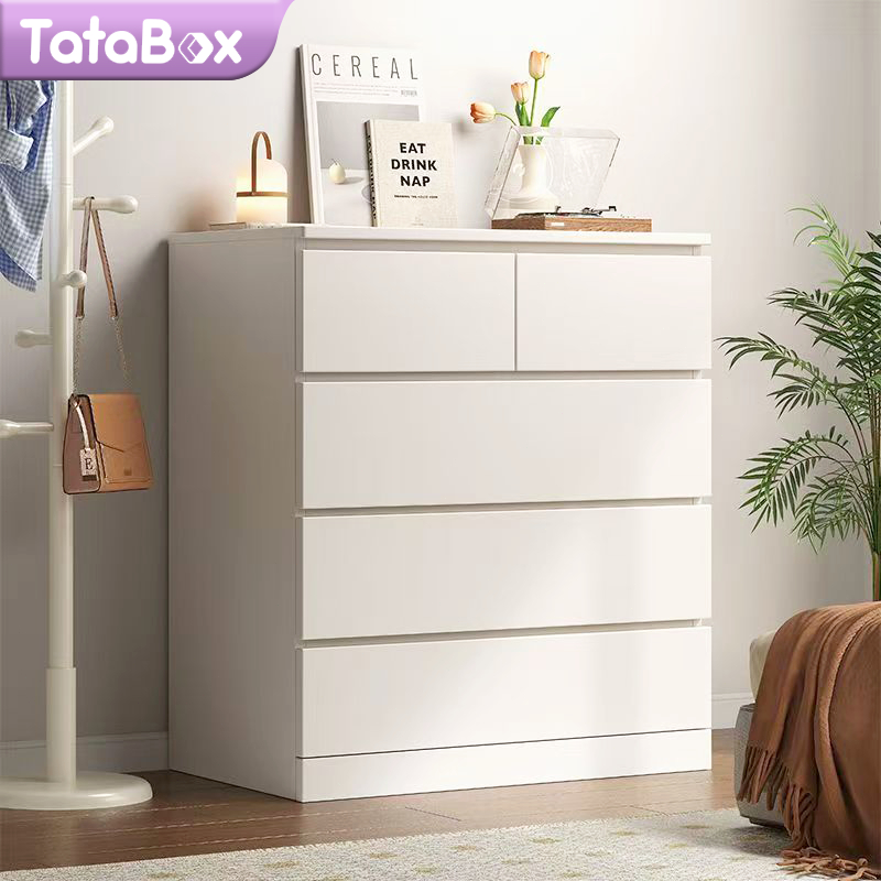 Lemari Laci Aesthetic Lemari Pakaian Minimalis Lemari Susun Kayu Lemari Serbaguna Drawer Laci