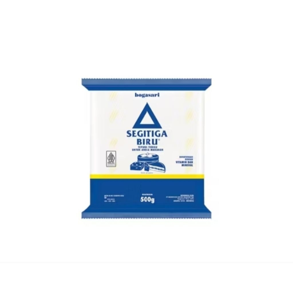 

Tepung Terigu Segitiga biru 500gr