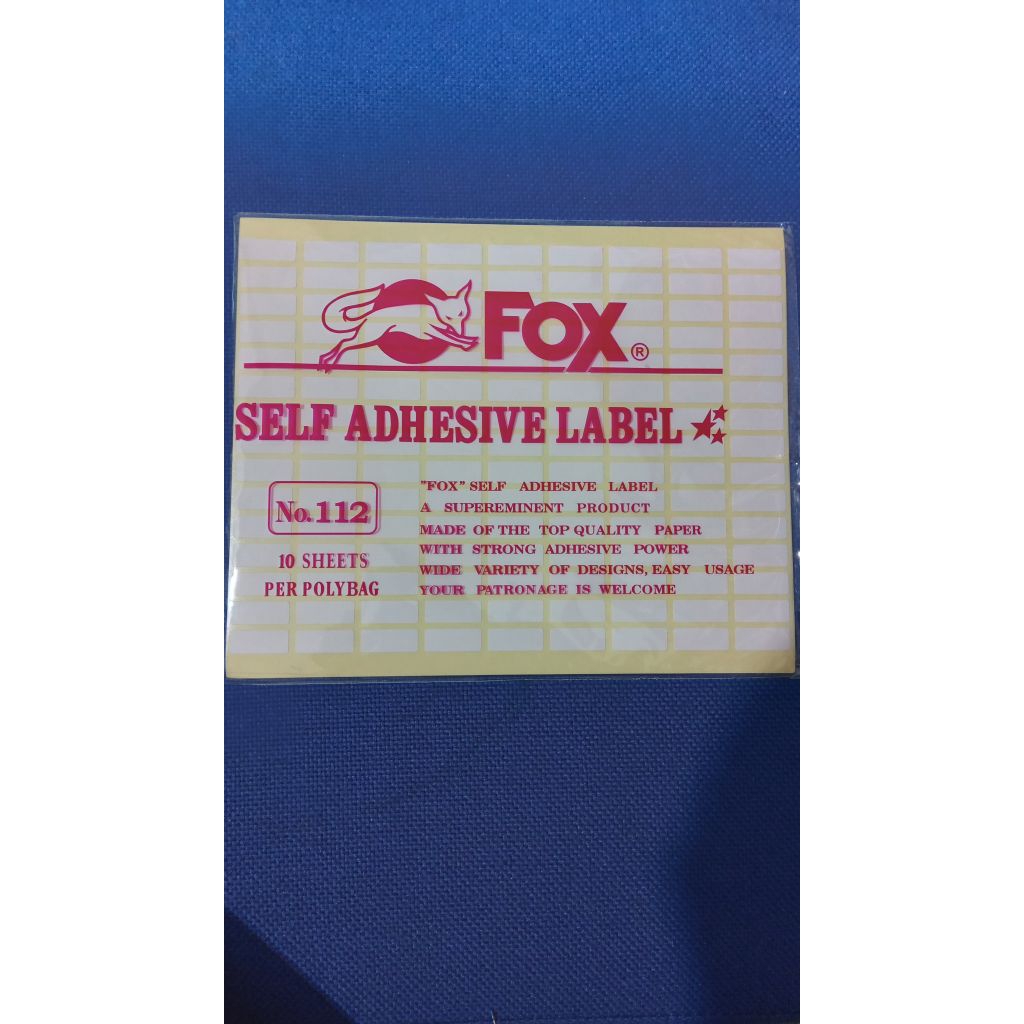 

label 112/103 label undangan