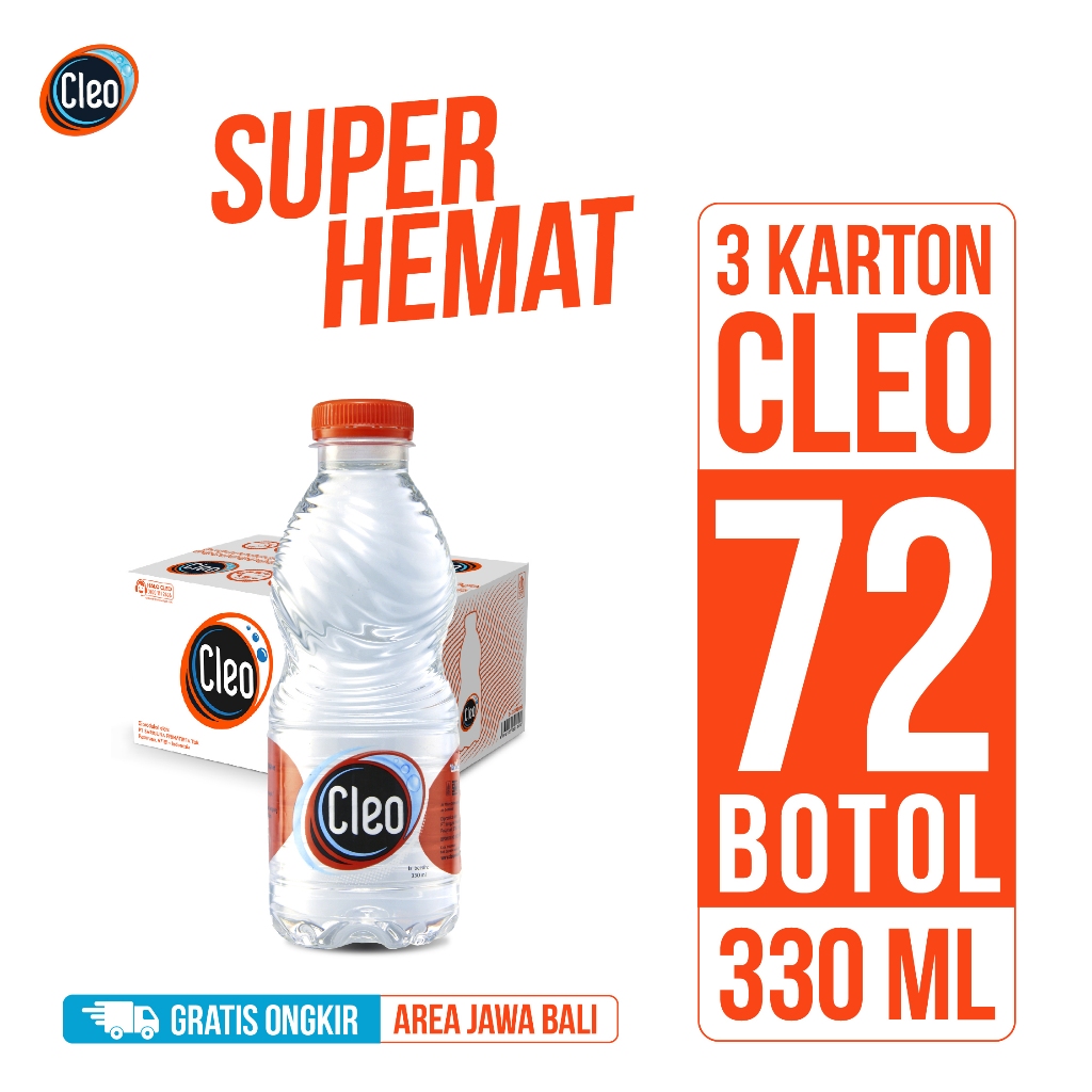 

Cleo Air Murni 330 3D - Bundling Hemat 3 Karton