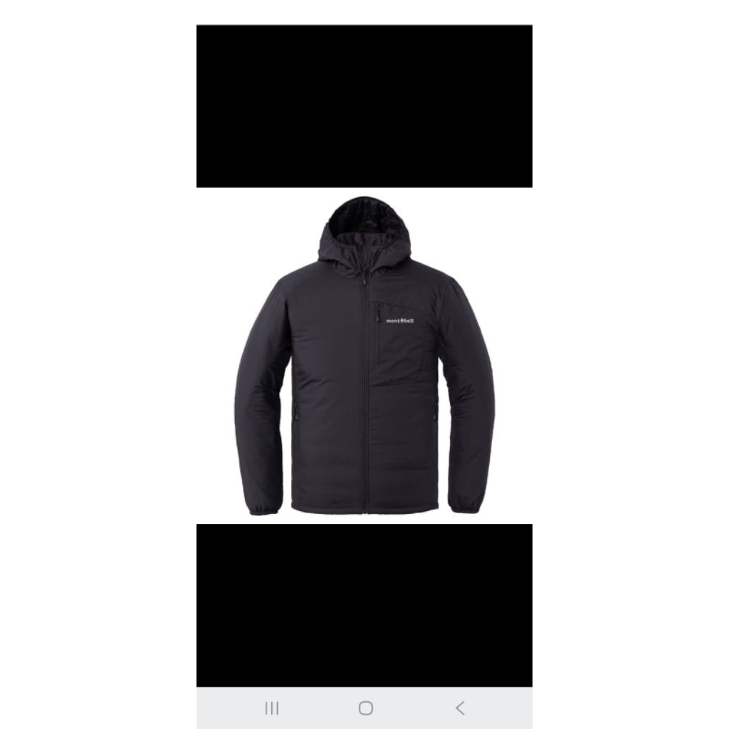 Montbell thermawarp size : M ( second )