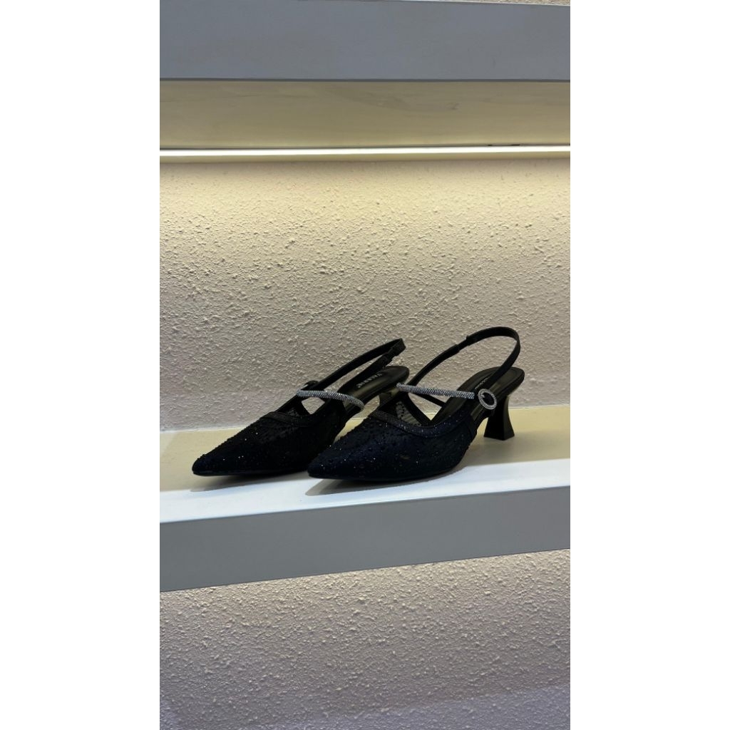 998-1 Heels wanita 4 cm Tali belakang VALERiE SHOES