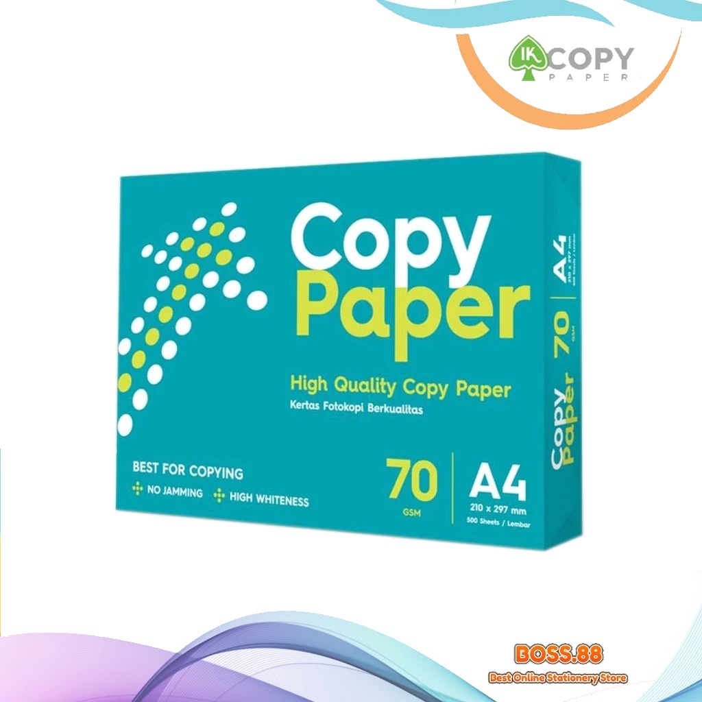 HVS COPY PAPER A4 70 GR (1 RIM)