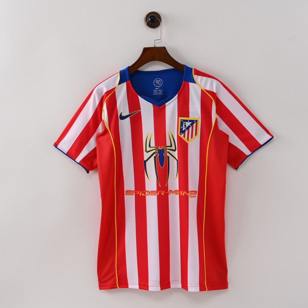 jersey retro atletico madrid 2004-2005 home kit