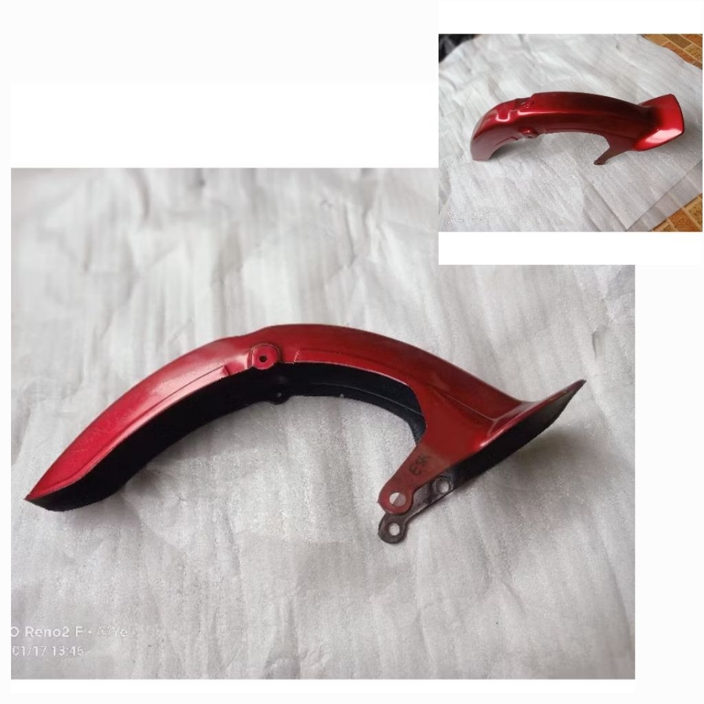 SPAKBOR SAYAP DEPAN HONDA C700 C800 ASTREA 800 STAR MERAH IMPORT