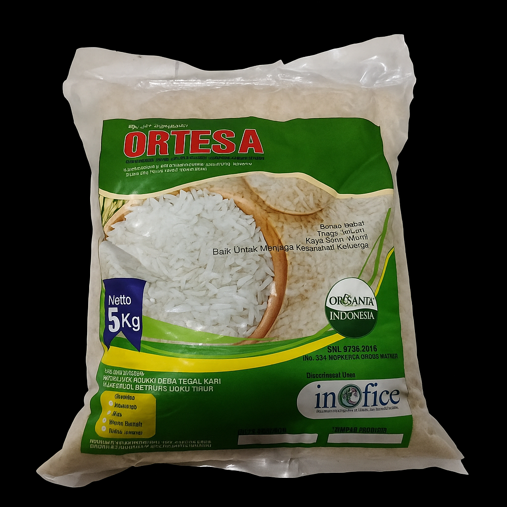

Beras Organik ORTESA 5kg Belitang OKU TIMUR