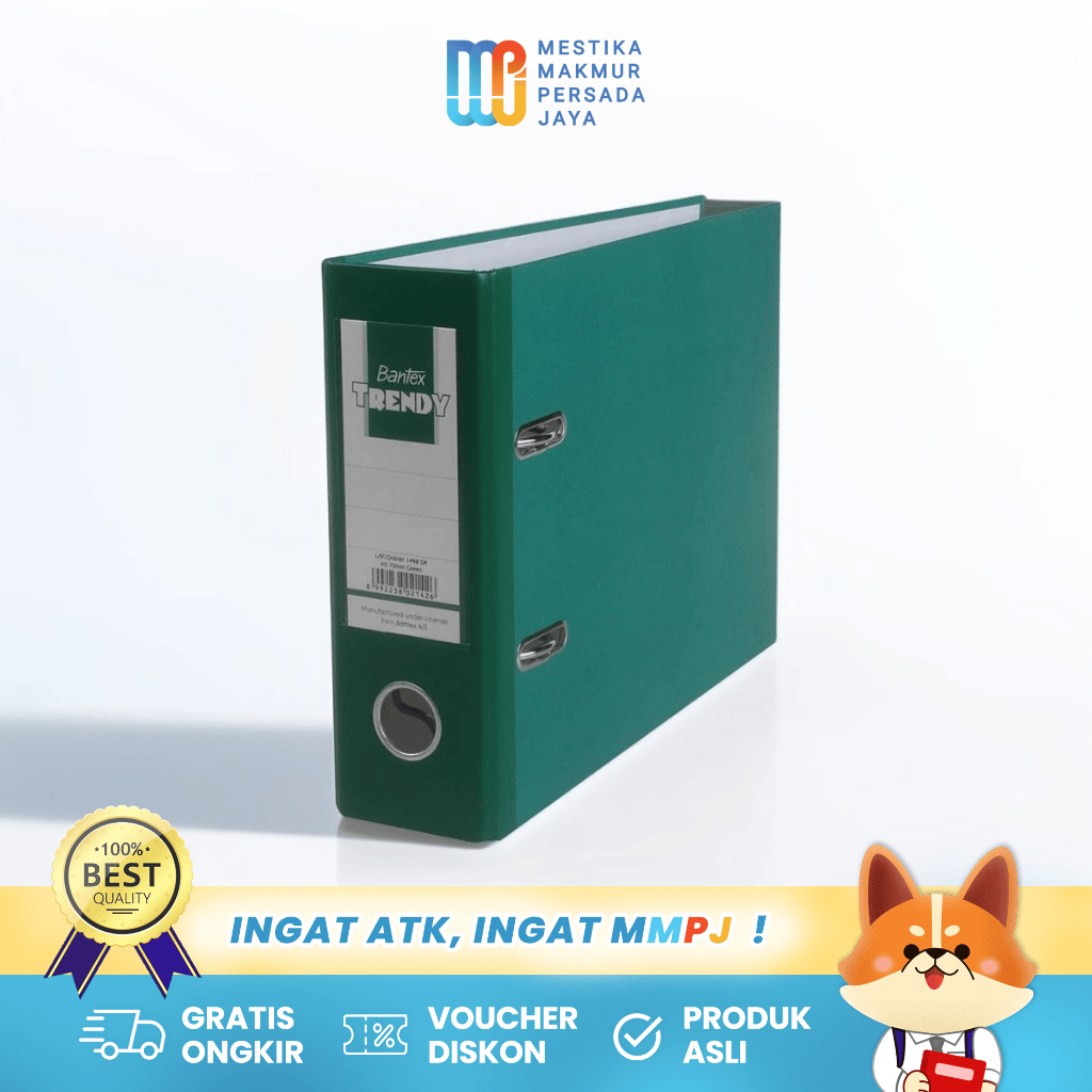 

Bantex Lever Arch File Ordner Trendy A5 7cm Green 1448 04