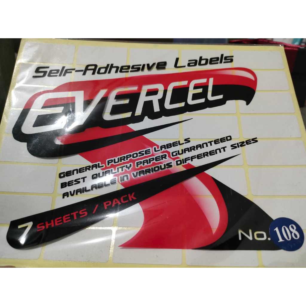 

Label 108 Sticker kertas Label undangan nama
