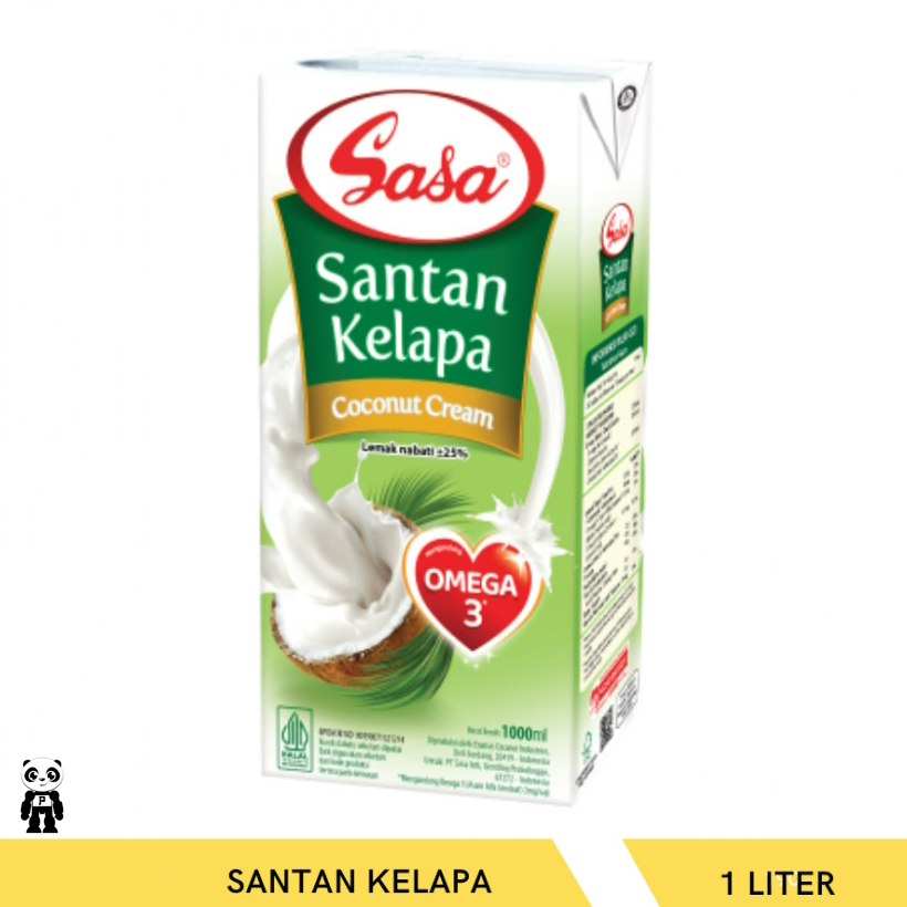 Sasa Santan 1 Liter Santan Kelapa Cair Coconut Cream