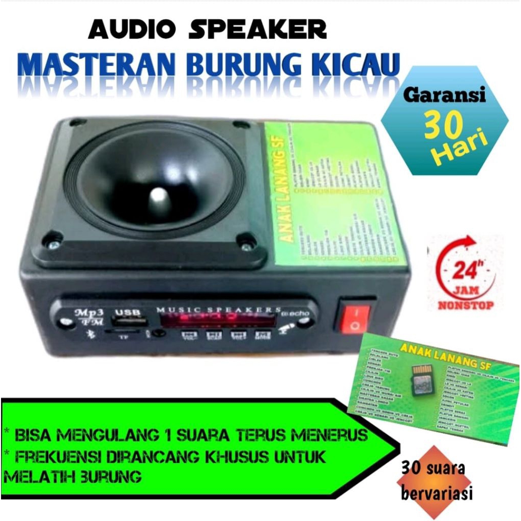 SONIC MP3, MASTERAN,BURUNG