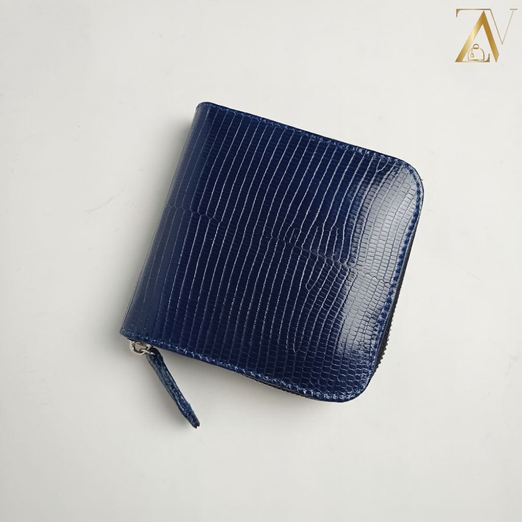 Dompet Zipper Kulit Asli Biyawak/Lizard Wallet