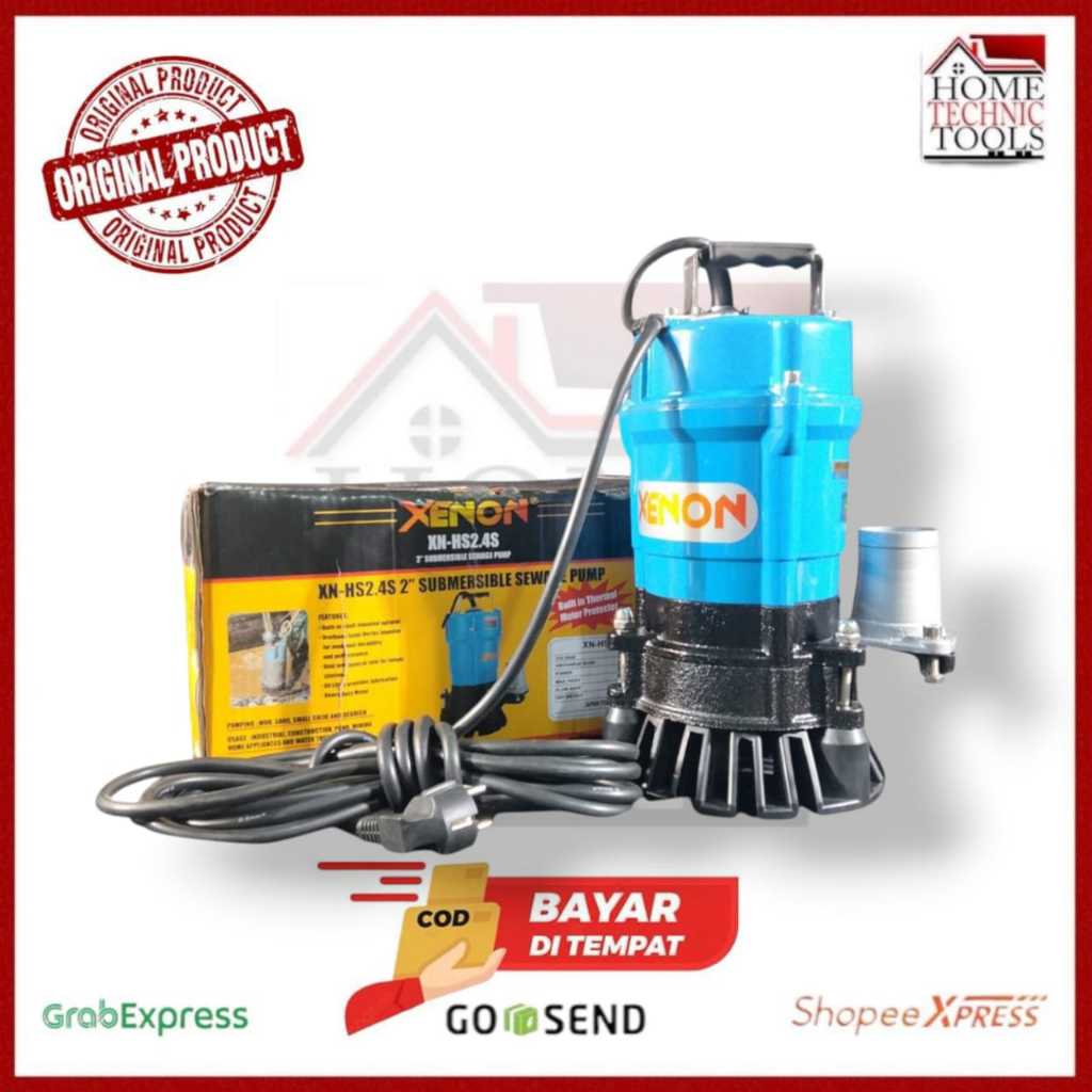 XENON MESIN POMPA CELUP AIR KOTOR XN-HS2.4S 2" 8 M - SUBMERSIBLE WATER PUMP