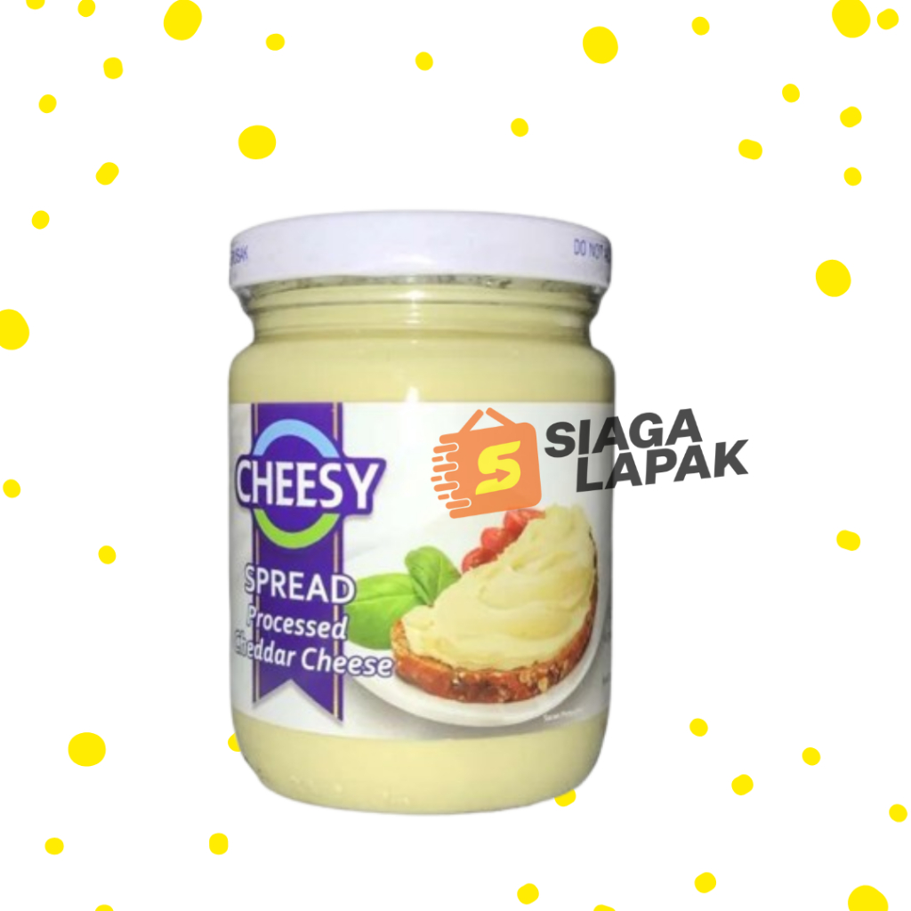 

Keju Cheesy Spread 240gr BOTOL KACA Keju Oles Cheddar Cheese [BELI BANYAK LEBIH MURAH]