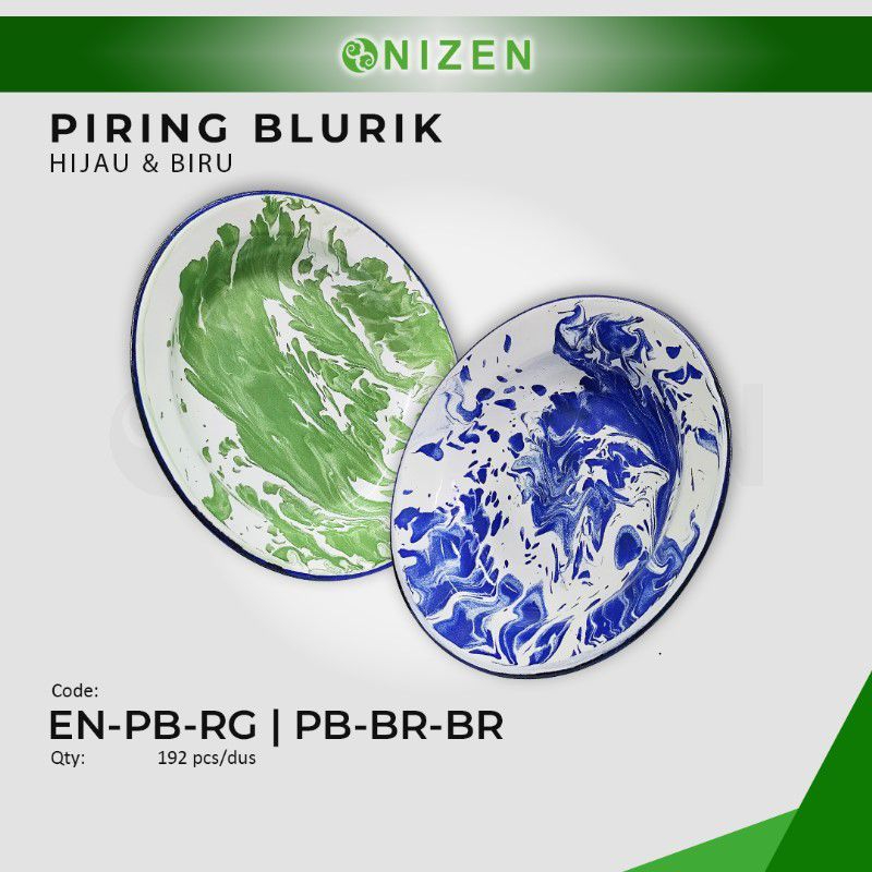 22 CM PIRING LURIK/PIRING JADUL/PIRING BLIRIK JADUL/PIRING SENG MOTIF BLIRIK