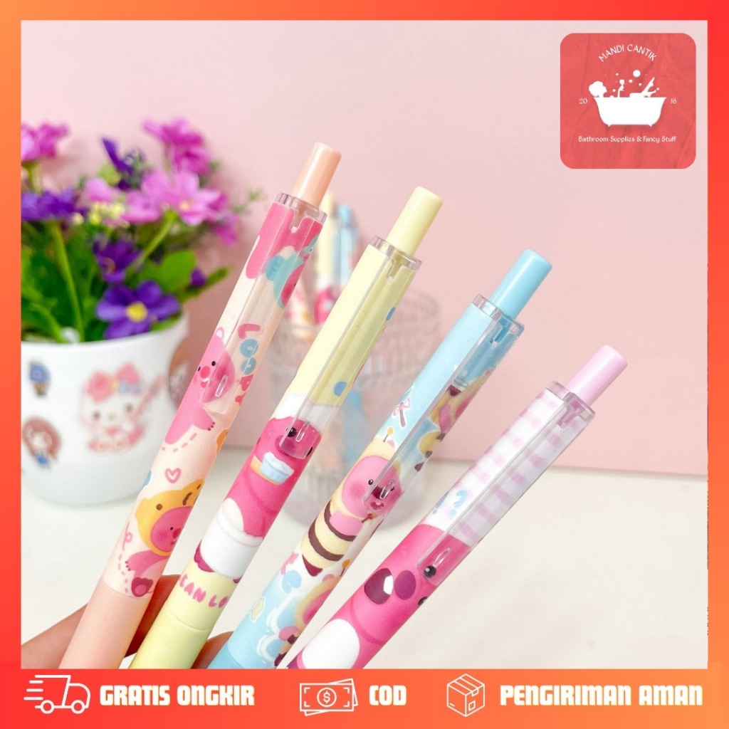 

PULPEN CETEK STANDARD LOOPY PC-2034 PEN LUCU IMUT KADO UNIK SOUVERNIR