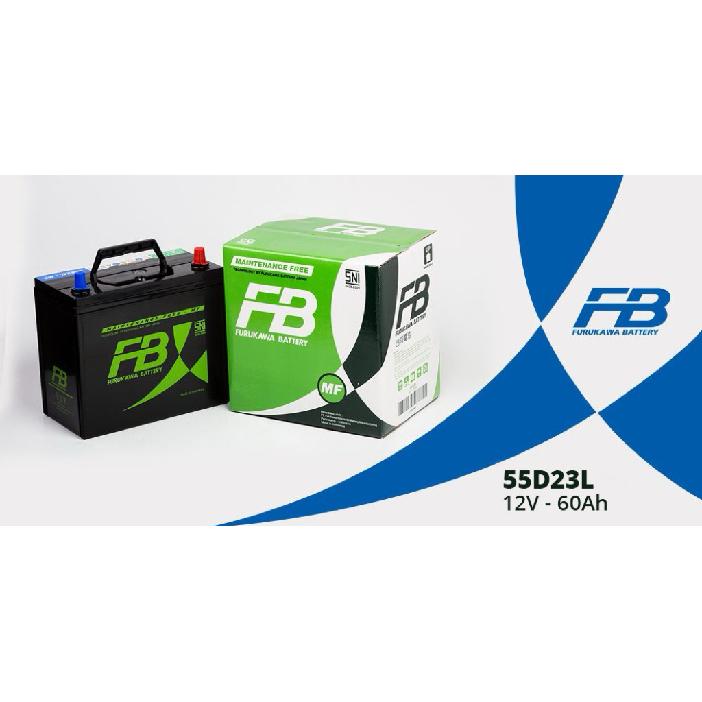 AKI KERING / FURUKAWA BATTERY FB 55D23L MF / 12V 60Ah