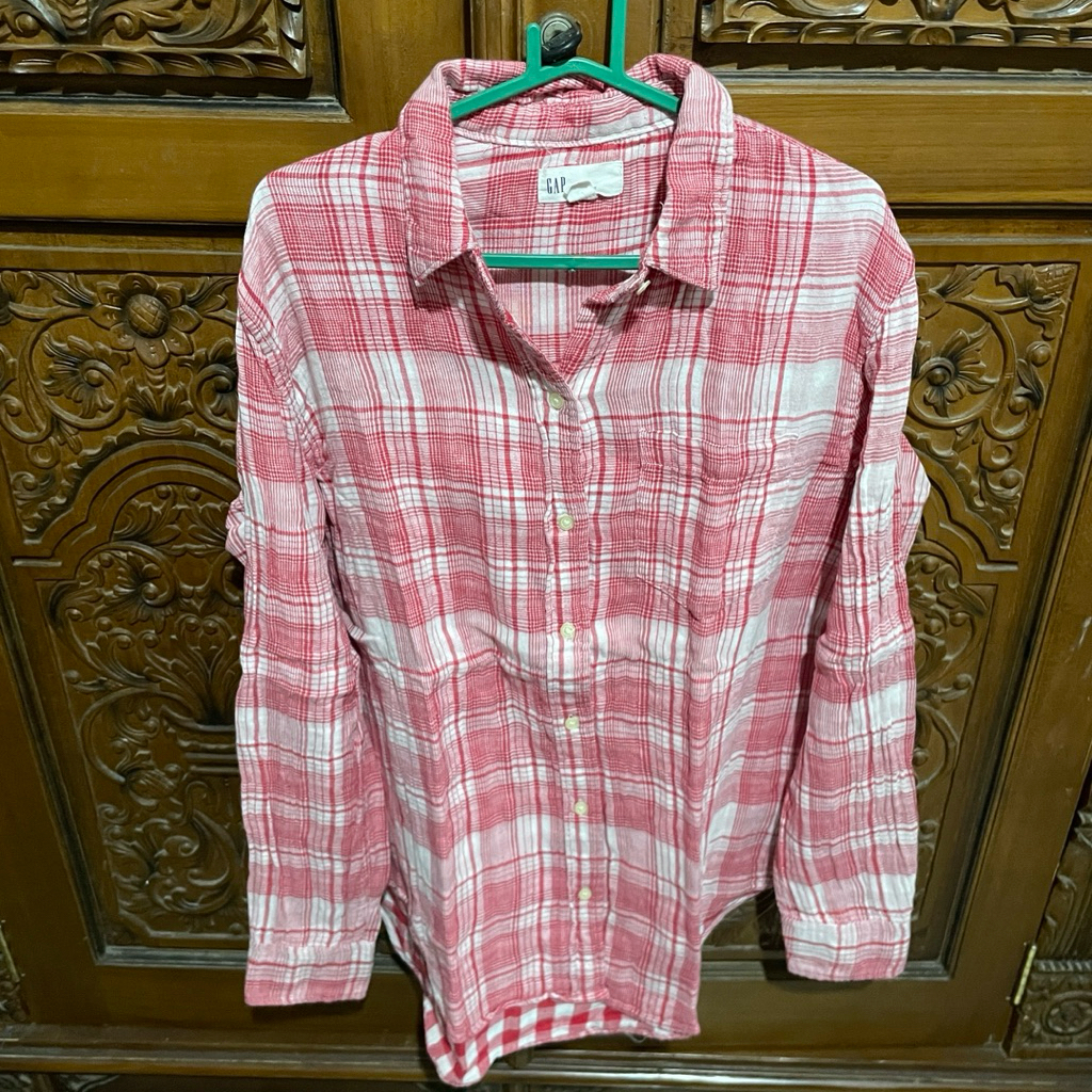 Preloved kemeja pink