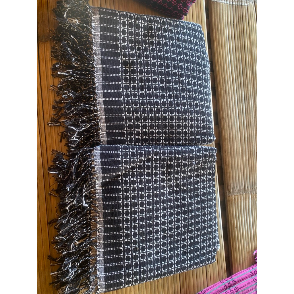 kain tenun baduy (motif full) kain manual tradisional suku baduy