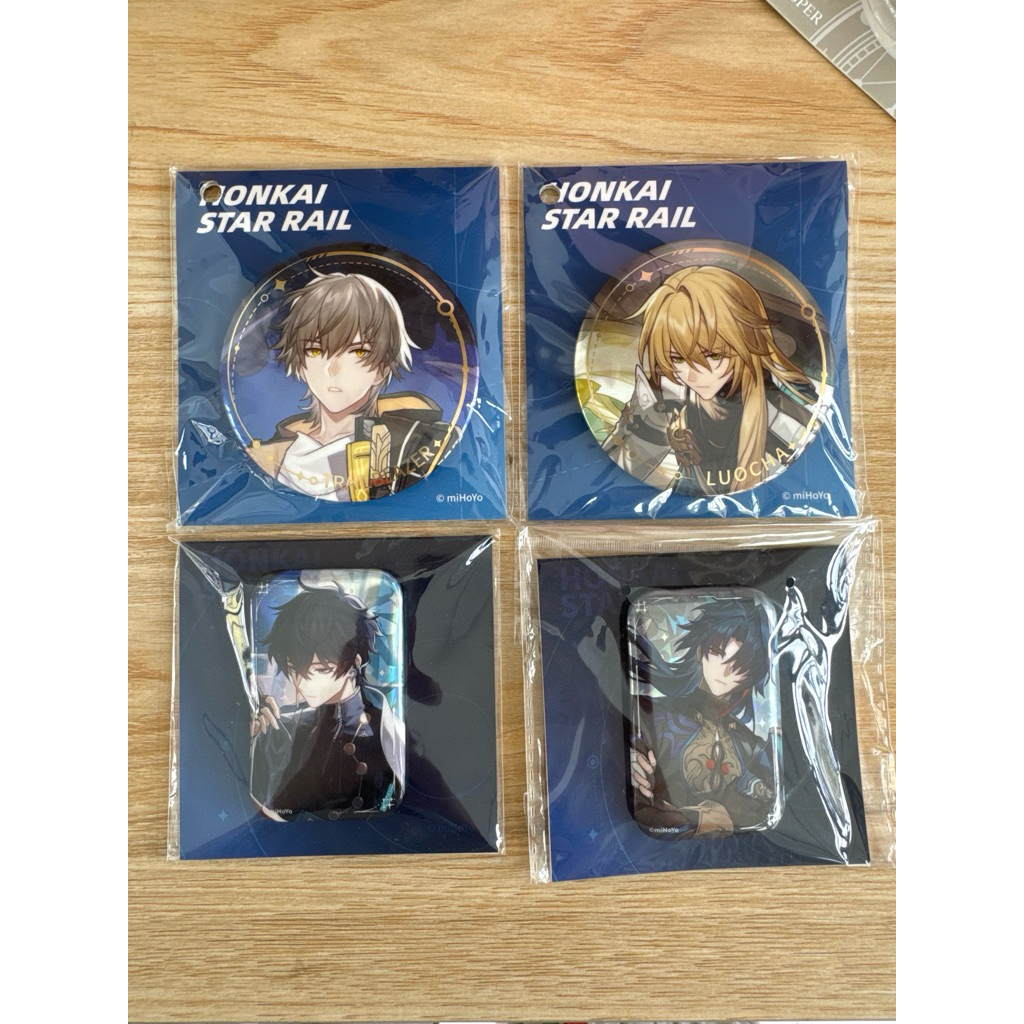 merch Official Badge Honkai Star Rail