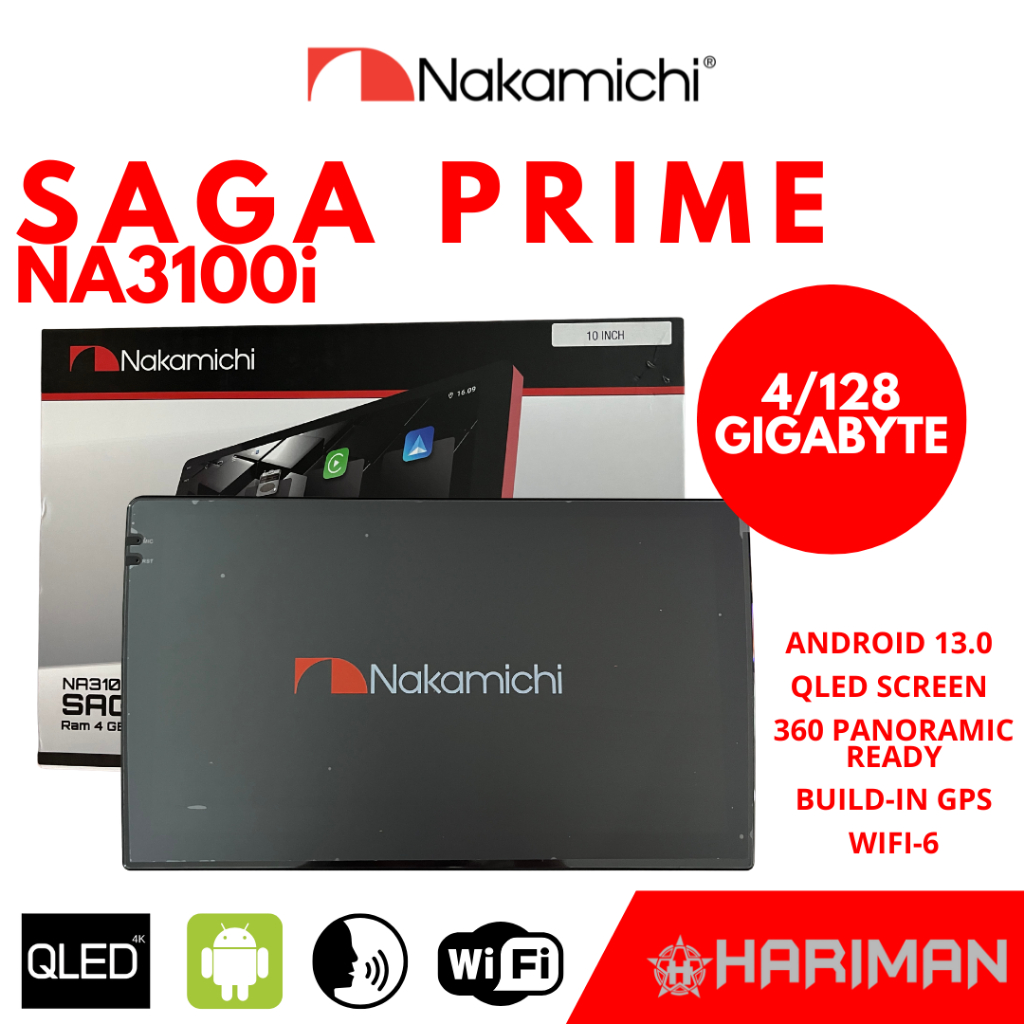 Desyallshop Nakamichi Saga Prime 4/128Gb Android 13 - Qled