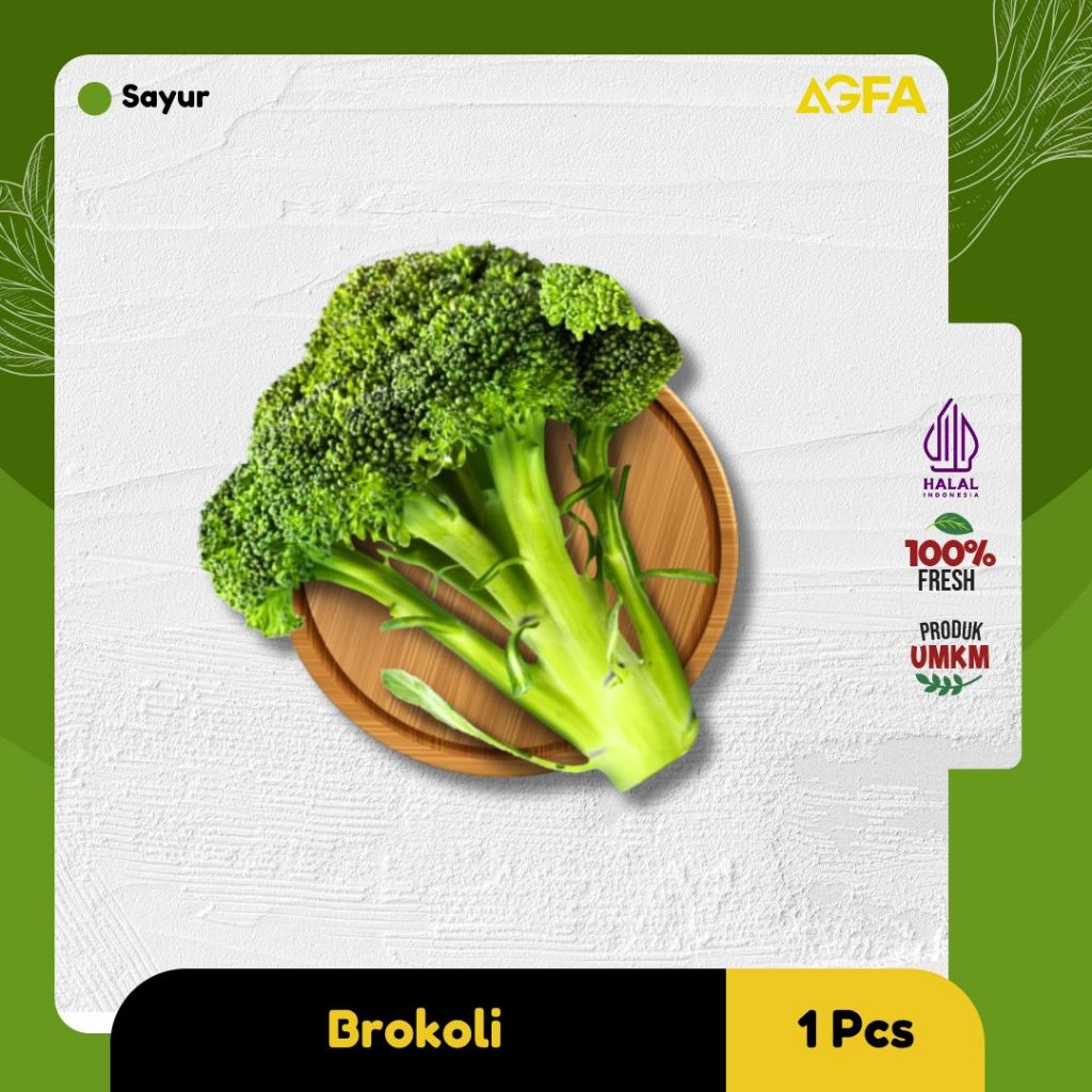 

Brokoli / Brokolli / Sayur Brokoli / Brokoli Hijau / Jual Sayur Sidoarjo
