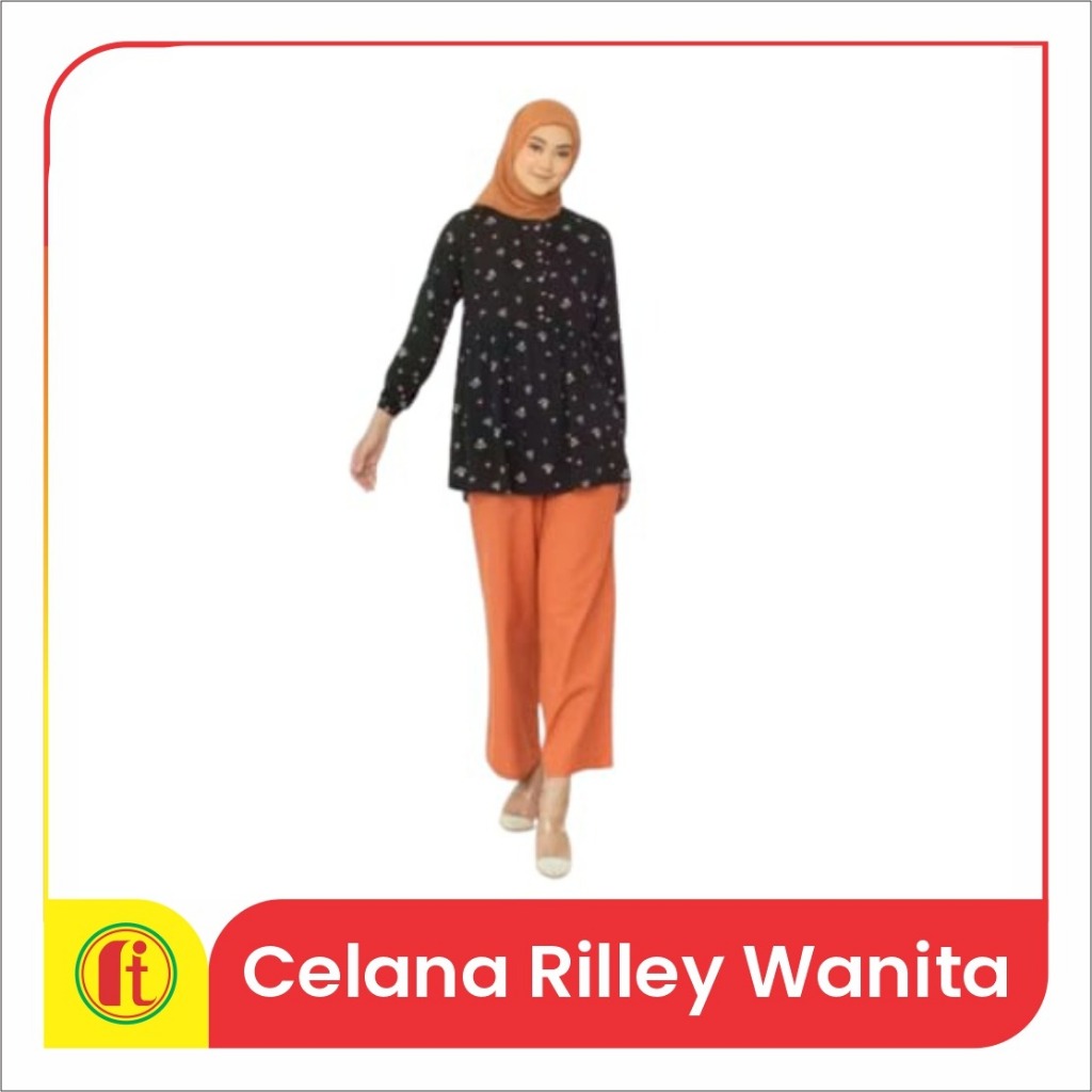 Celana Kulot Zahra  Rilley Wanita Dewasa - RITA