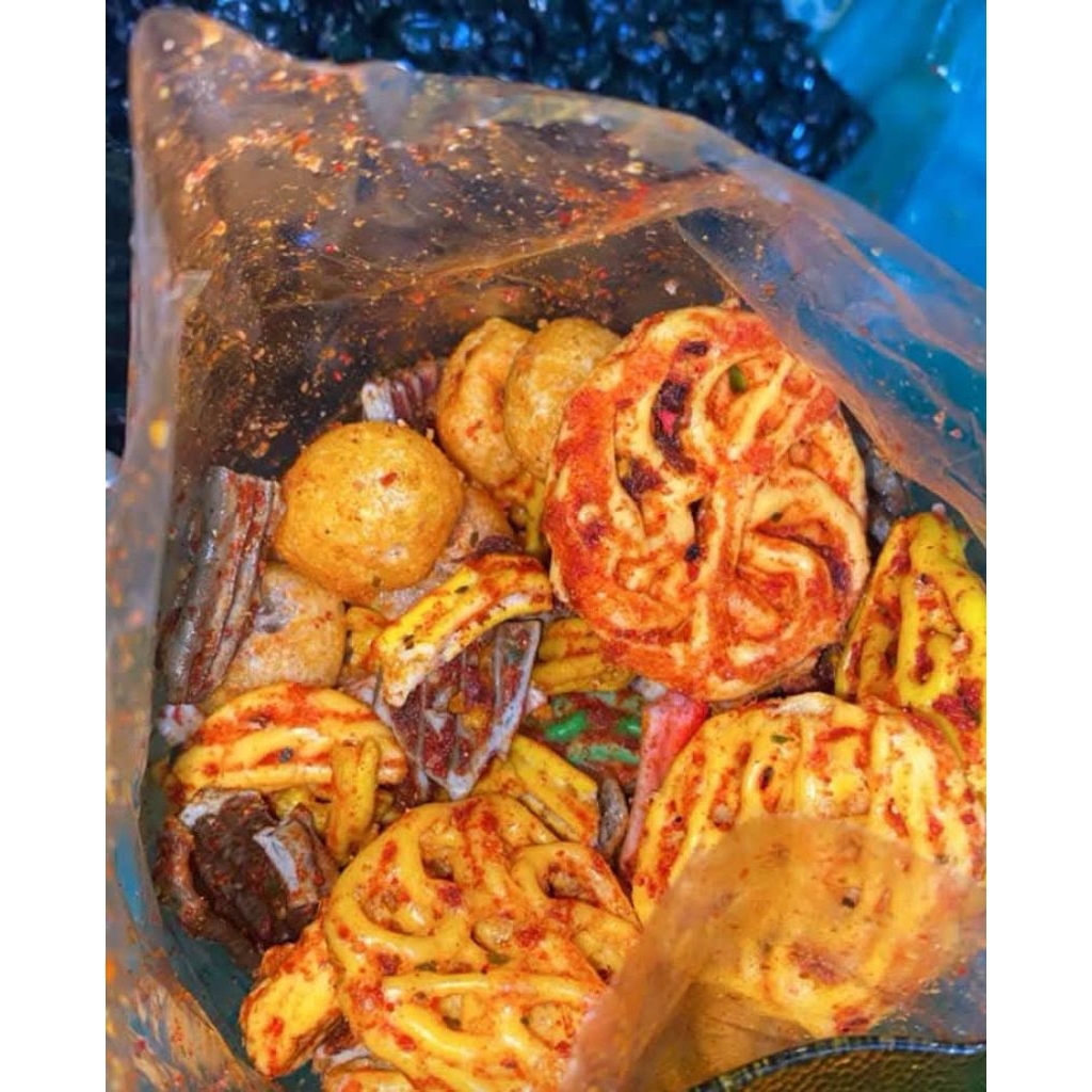 

kerupuk seblak/seblak mix/seblak pedas/kerupuk pedas