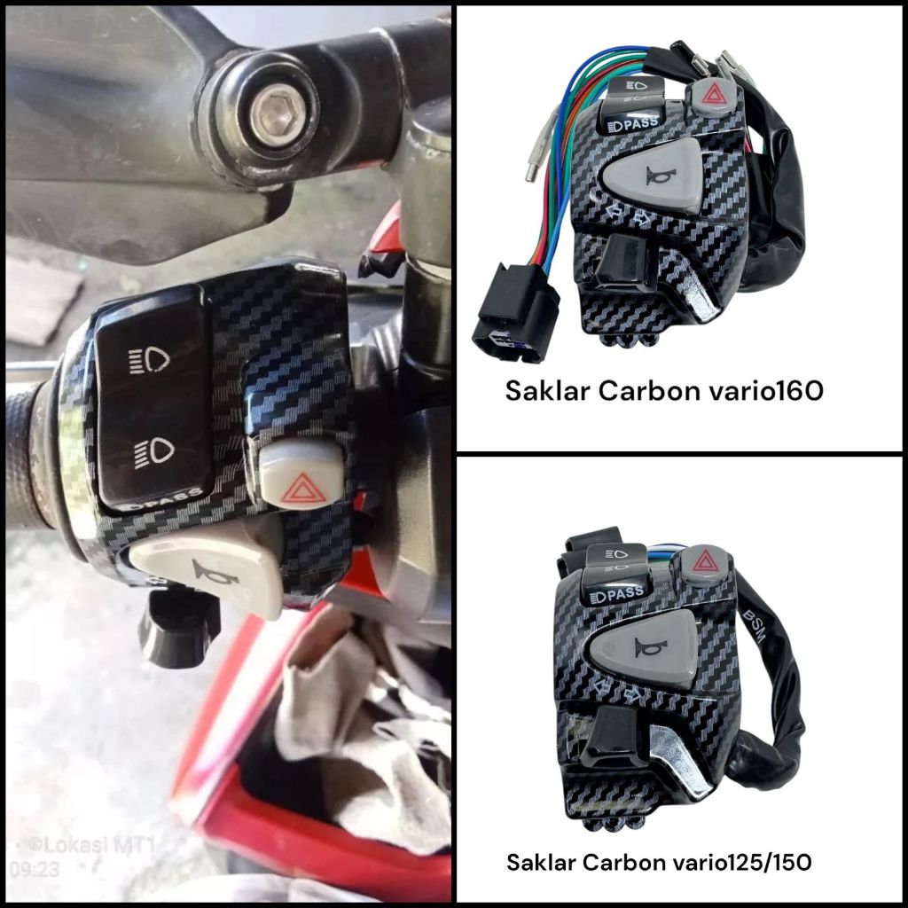 COD Saklar Kiri Vario 160 Holder Kiri Plus Hazard Vario 160 PNP Saklar Holder Kiri Vario 160 NMAX