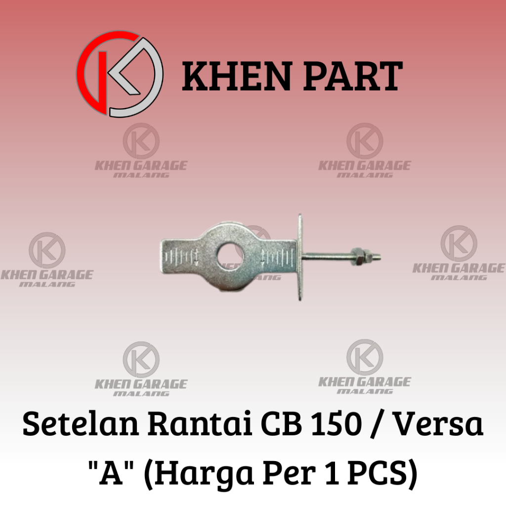 KHEN791 CB 150 / Versa "A" Chain Adjuster (Price Per 1 PCS) - Chain Adjuster Arm Arem Chain Adjuster