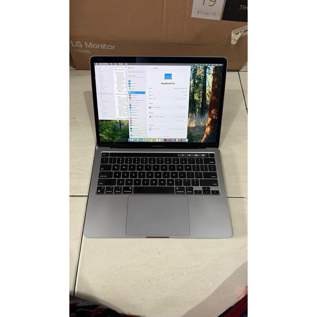 MACBOOK PRO M1 2020 16/512GB || Second bergaransi
