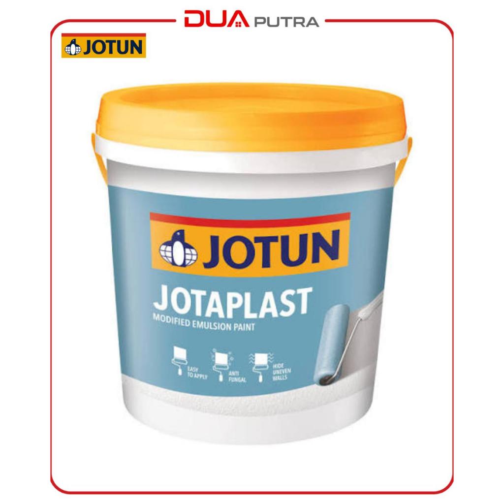 JOTUN JOTAPLAST PUTIH NEW WHITE/ CAT TEMBOK INTERIOR / JOTUN NEW WHITE18L /CAT DINDING KAMAR RUMAH T