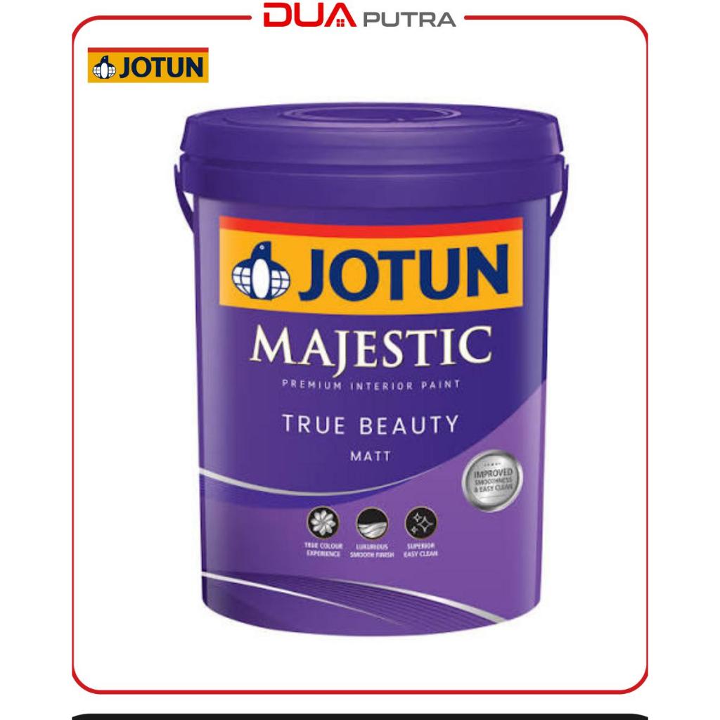 JOTUN MAJESTIC TRUE BEAUTY MATT CAT INTERIOR 2.5 LTR / Jotun MAJESTIC True Beauty Matt PUTIH WHITE