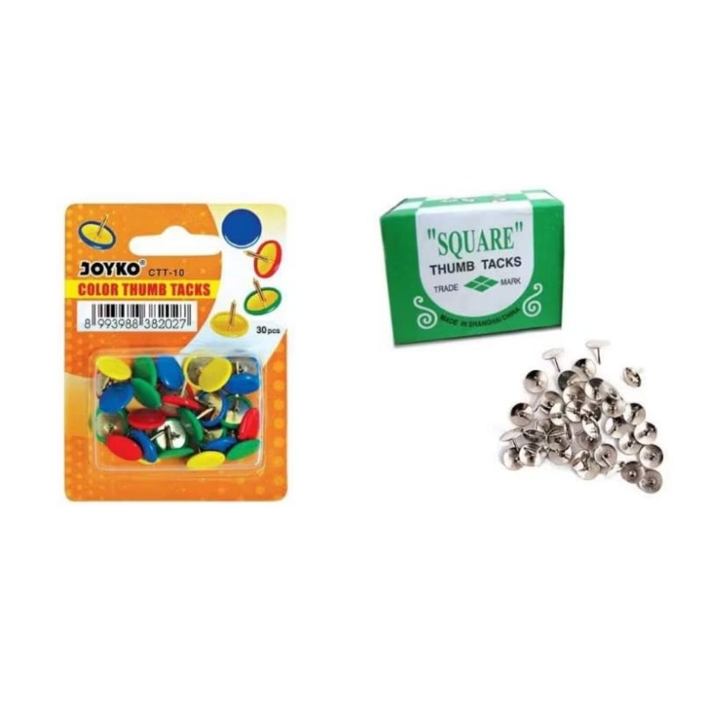

JOYKO CTT10 SQUARE THUMB TACKS PAKU PAYUNG PINES