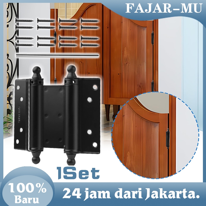 Engsel Bolak Balik 3 Inch / Engsel Per Double 2 Arah Bolak Balik / Engsel Pintu Dorong Berat