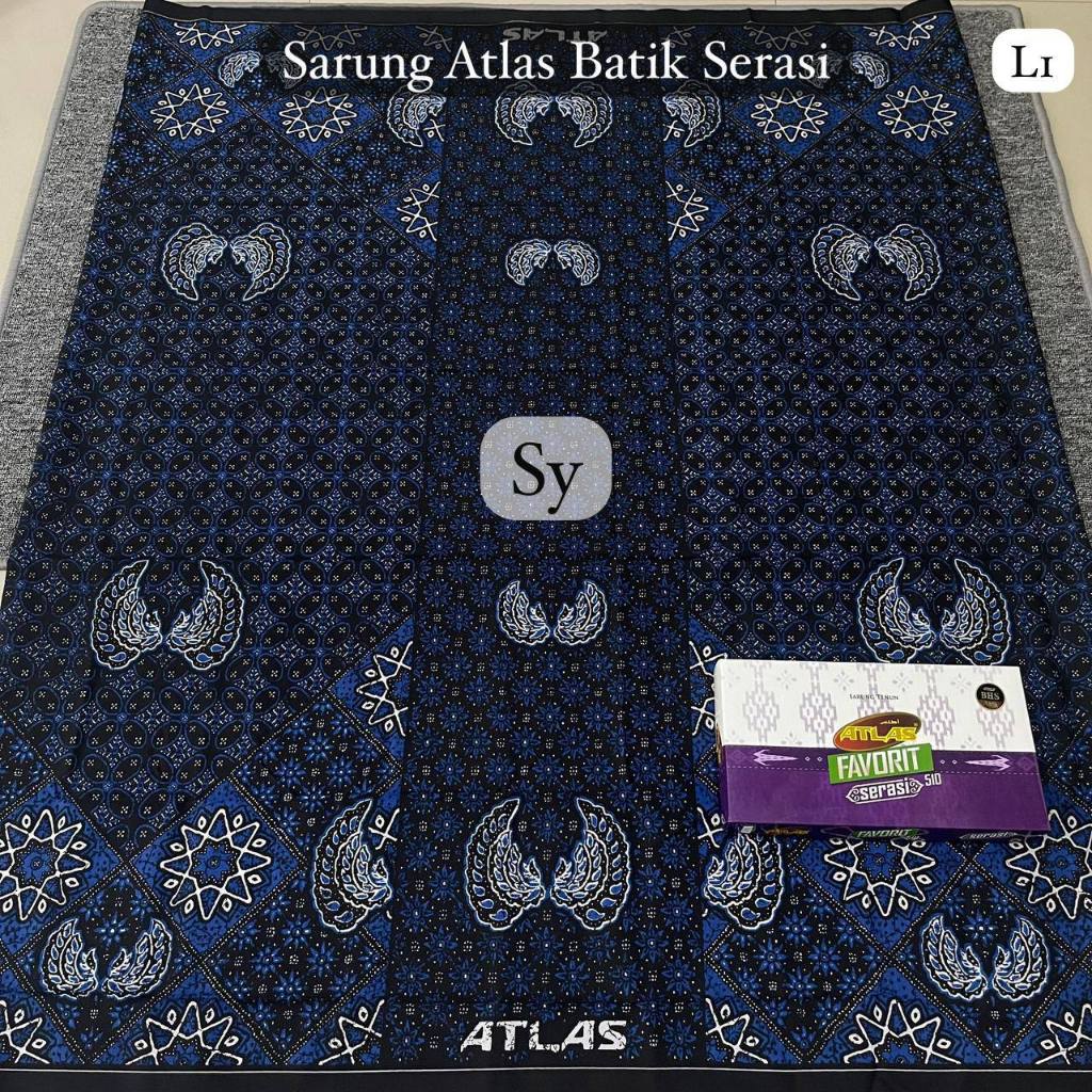 SARUNG ATLAS FAVORIT BATIK SERASI