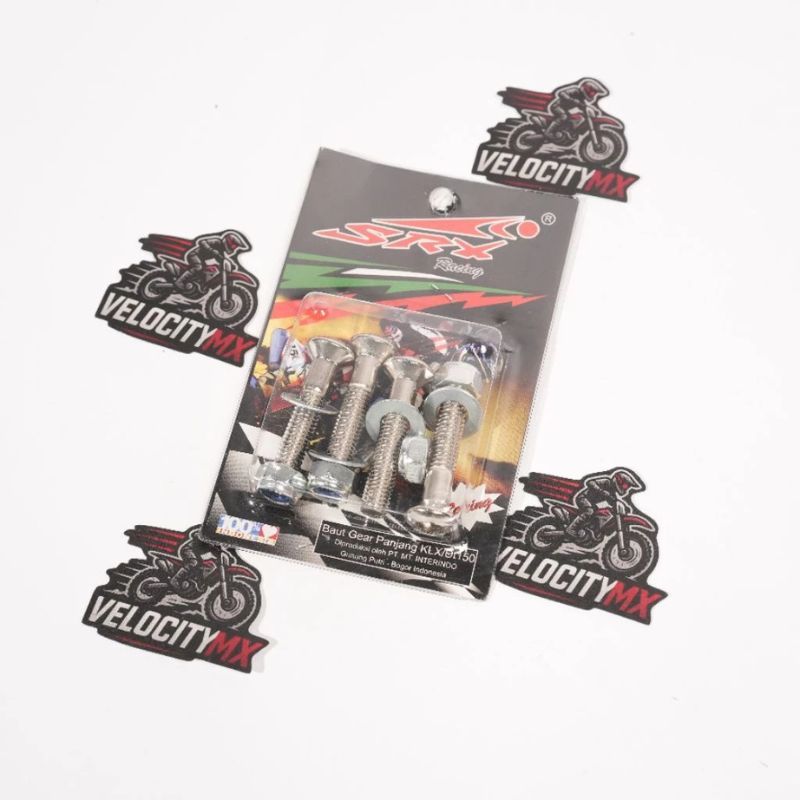 Baut Gear KLX 150 Panjang Spacer Supermoto