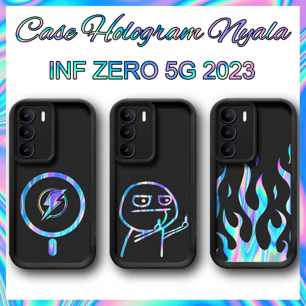 Softcase Infinix Zero 5G 2023 - Casing Hp Infinix Zero 5G 2023 - Case Hologram Infinix Zero 5G 2023 