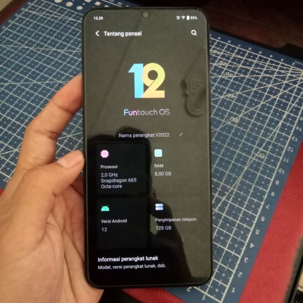 Vivo V20se ram 8/128 GB Normal HP aja