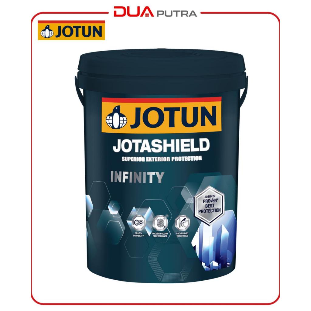 JOTUN JOTASHIELD INFINITY WHITE (READY MIX) - 20 LT/Cat Tembok Exterior JOTUN JOTASHIELD INFINITY PU