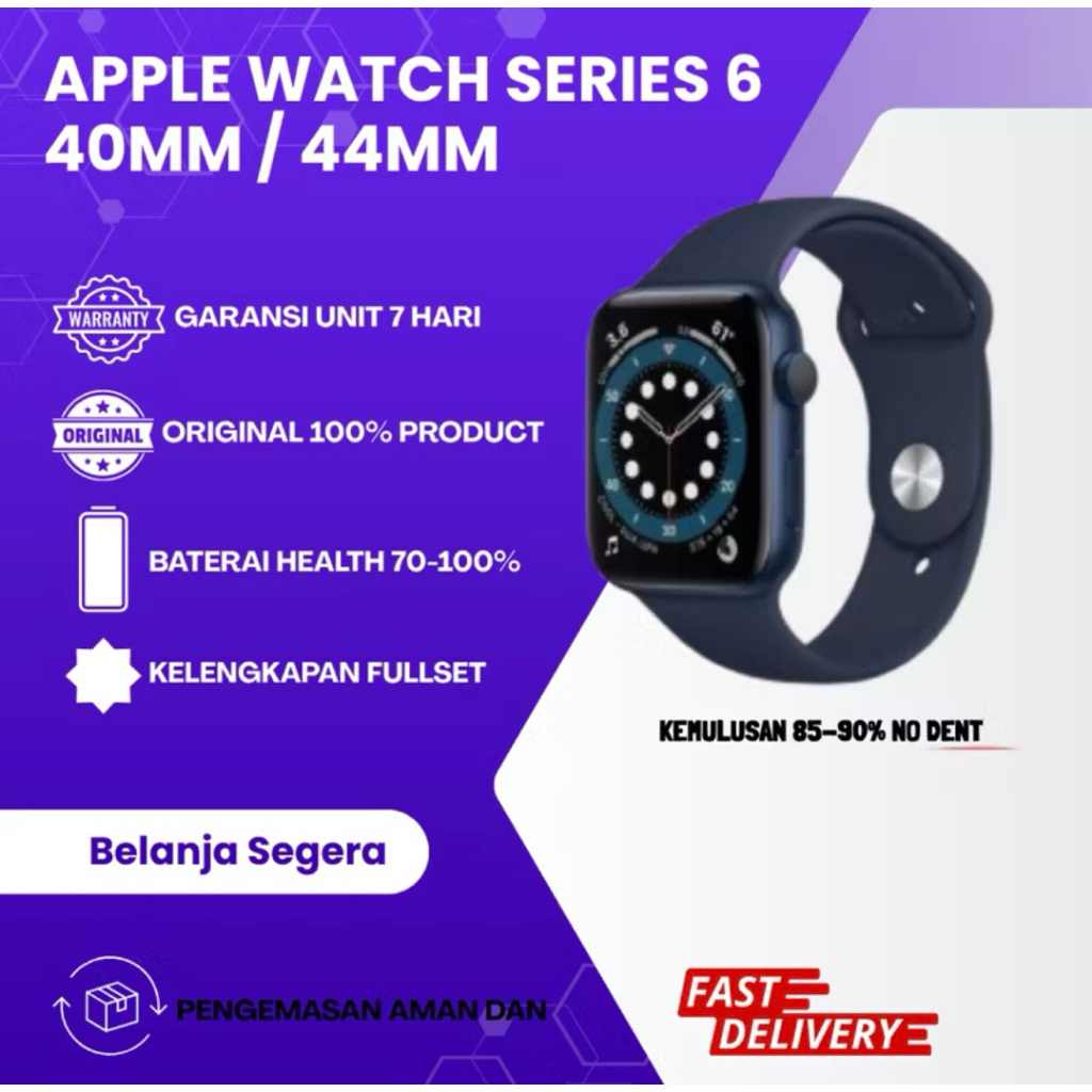 Apple Watch / iWatch Series 6 40mm 44mm Second Free Strap Korea And Bumper Iwatch