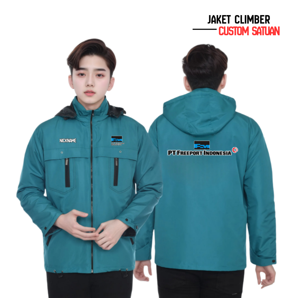JAKET FREEPORT CUSTOM PERUSAHAAN TAMBANG PTFI